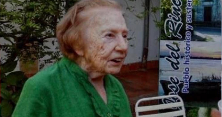 TRISTE NOTICIA, A LOS 106 AÑOS DE EDAD FALLECIÓ EN RINCÓN SARITA MACIEL 