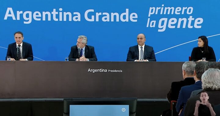 PLAN DE OBRA PÚBLICA: «NUESTRA GESTIÓN ES LA DE UN ESTADO PRESENTE», AFIRMÓ FERNÁNDEZ