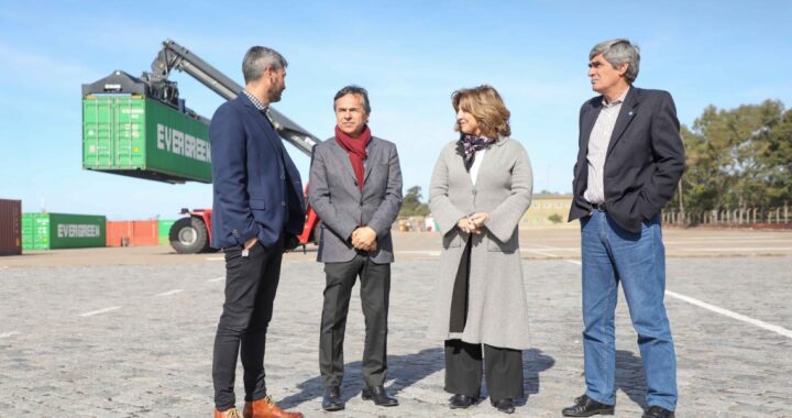 PROVINCIA Y NACIÓN PRESENTARON NUEVOS EQUIPOS Y AVANCES EN LA INFRAESTRUCTURA DEL PUERTO DE SANTA FE