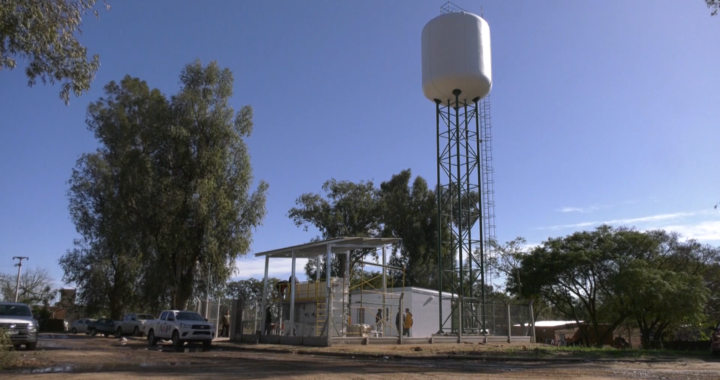 AGUA POTABLE COLASTINÉ SUR: SOLO RESTA LA PUESTA A PUNTO PARA BRINDAR EL SERVICIO