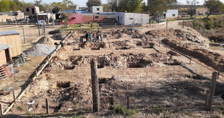 BARRIO PUENTE LEYES: COMENZÓ LA OBRA DEL CENTRO COMUNITARIO “RIO MANSO”