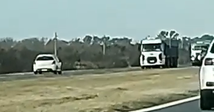 CONDUCÍA BORRACHO EN CONTRAMANO POR  AUTOPISTA SANTA FE-ROSARIO