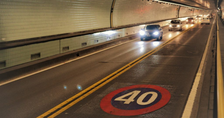 CONTINÚAN LOS TRABAJOS DE MANTENIMIENTO EN EL INTERIOR DEL TÚNEL SUBFLUVIAL