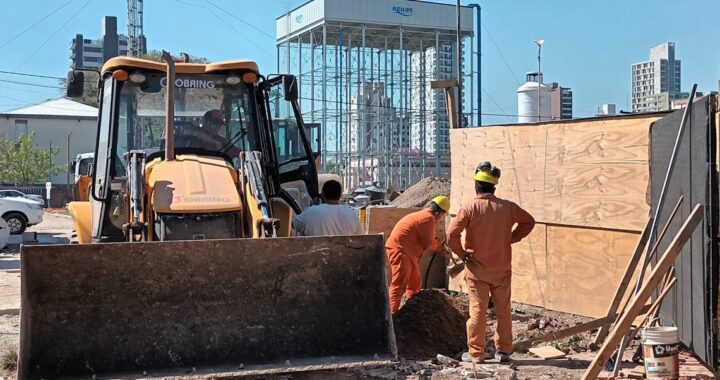 AVANZA LA OBRA DE AMPLIACIÓN DE LA PLANTA POTABILIZADORA DE AGUAS SANTAFESINAS EN LA CIUDAD DE SANTA FE