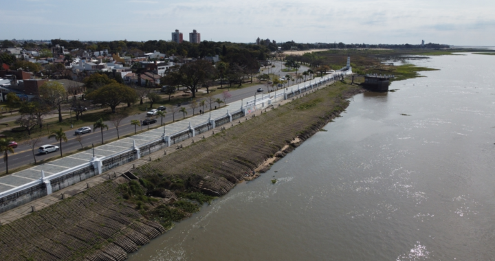 LA PROVINCIA REPARARÁ LA PROTECCIÓN FLEXIBLE DE LA DEFENSA DE LA COSTANERA OESTE SANTAFESINA