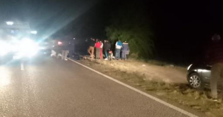 ACCIDENTE EN LA RUTA 1: FALLECIÓ UN HOMBRE EN LA NOCHE DE ESTE DOMINGO