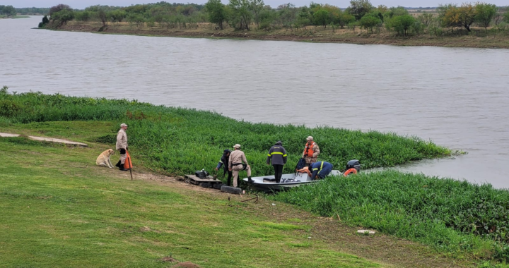 ENCONTRARON EL CUERPO SIN VIDA DEL HOMBRE DESAPARECIDO EN EL RÍO CORONDA