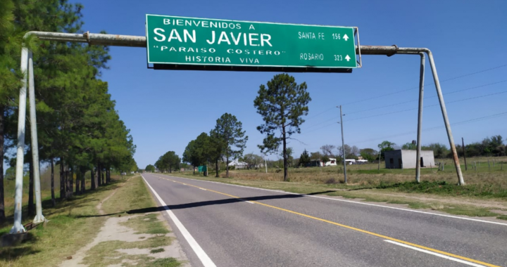 LA PROVINCIA COMENZÓ LA CONSTRUCCIÓN DE UN NUEVO SISTEMA DE ILUMINACIÓN SOBRE LA RUTA N°1 EN SAN JAVIER