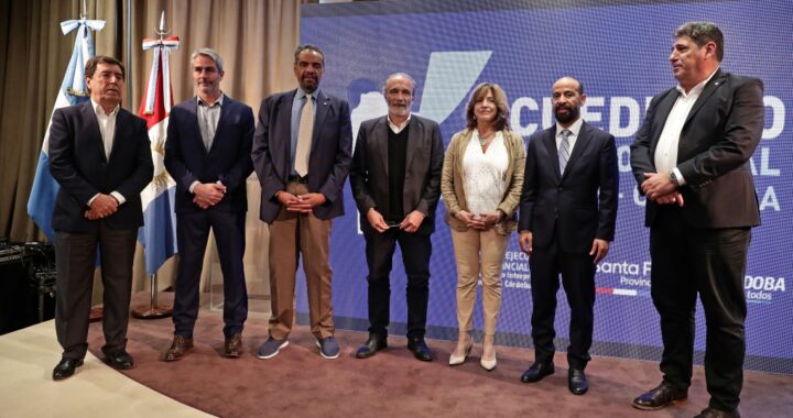 ACUEDUCTO BIPROVINCIAL: SANTA FE Y CÓRDOBA PRESENTARON LA MEGAOBRA EN CAPITAL FEDERAL