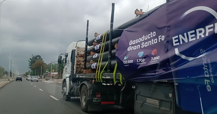 LLEGARON LOS CAÑOS PARA EL INICIO DE OBRA DEL GASODUCTO PARA LA COSTA