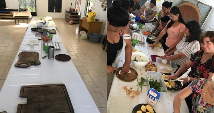 ARRANCÓ EN RINCÓN EL TALLER DE ALIMENTACIÓN NUTRITIVA, SALUDABLE Y ECONÓMICA