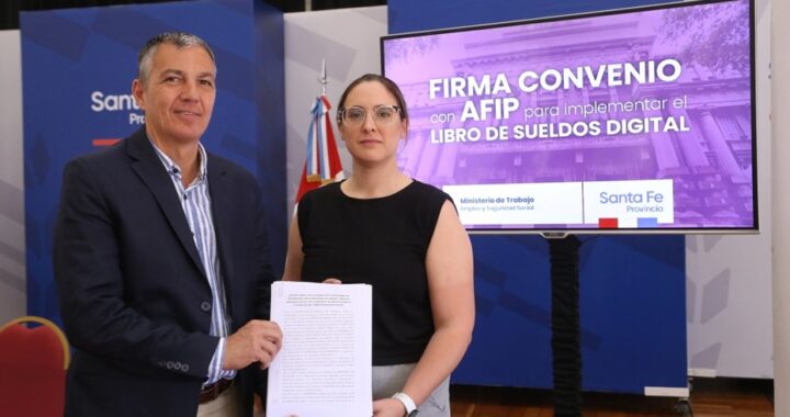 CONTRA EL TRABAJO INFORMAL ACORDARON LA IMPLEMENTACIÓN DEL LIBRO DE SUELDOS DIGITAL