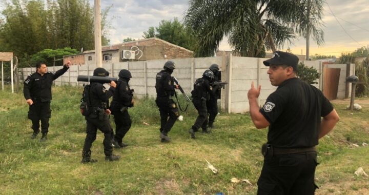 ALLANAMIENTO, DETENCIÓN Y SECUESTRO DE ELEMENTOS ROBADOS EN COLASTINÉ