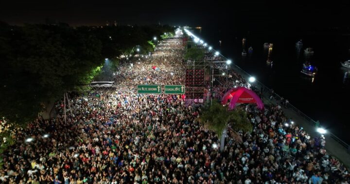 MÁS DE 120 MIL PERSONAS PARTICIPARON DE LA FIESTA POR LOS 449 AÑOS DE LA CIUDAD