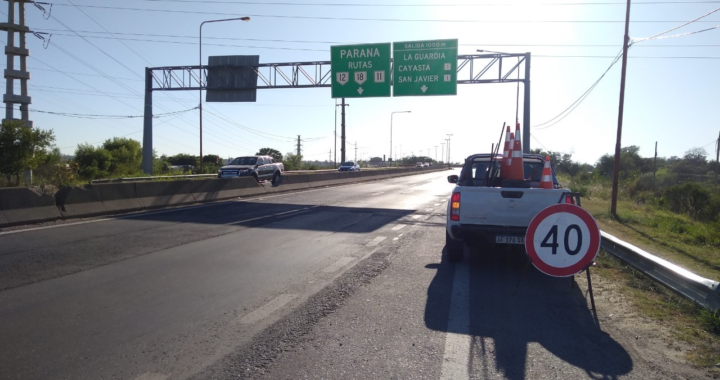 VIALIDAD NACIONAL REFUERZA LA DEMARCACIÓN HORIZONTAL DE RUTA 168