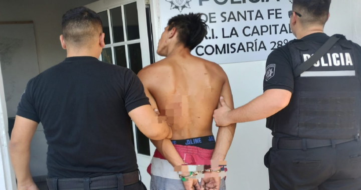 LA POLICÍA DE COLASTINÉ DETUVO A UN IMPUTADO DE ROBO Y AMENAZAS