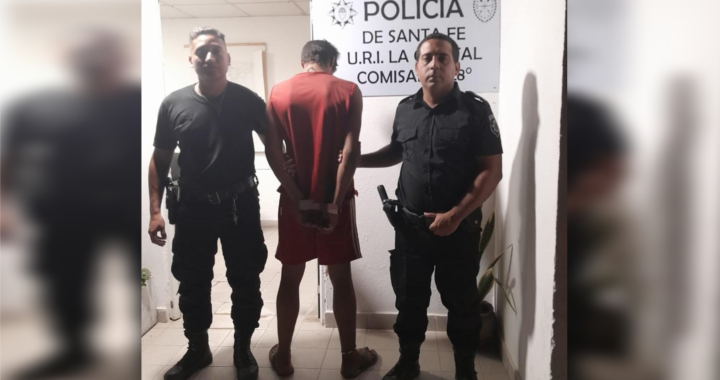 DETUVIERON A UN JOVEN DE 19 AÑO POR ROBO CALIFICADO EN COLASTINE NORTE