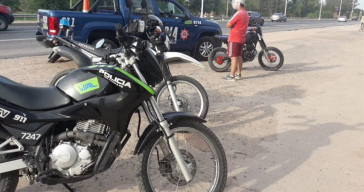 DESDE QUE LA PROVINCIA HABILITÓ A LA POLICÍA A REALIZAR CONTROLES SE RETUVIERON MÁS DE 2700 MOTOS EN EL GRAN SANTA FE