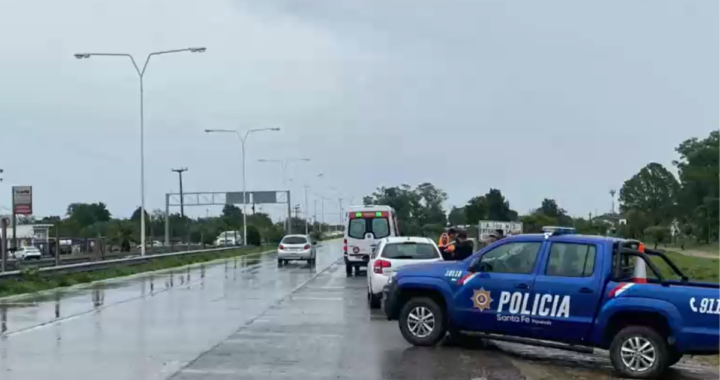 TRAGEDIA EN LA RUTA 168: UN CONDUCTOR SE DESCOMPUSO Y MURIÓ EN EL LUGAR