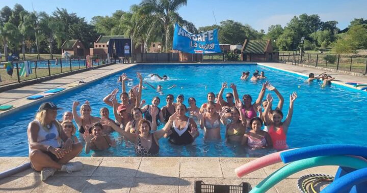 FIESTA DEL AGUA EN EL CAMPING DE AMSAFE PARA TODAS LAS EDADES