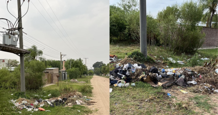 “MUCHO CORSO PERO POCA LIMPIEZA”: LA DENUNCIA DE UN BASURAL QUE SE RECLAMA DESDE VILLA AÑATI