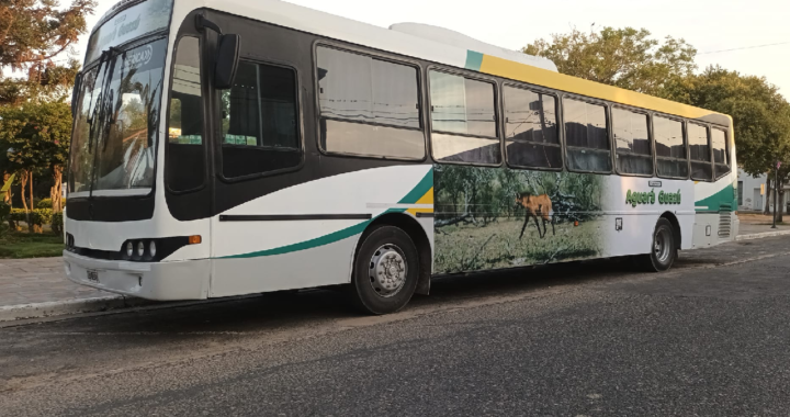 «AGUARÁ GUAZÚ»: NUEVA UNIDAD PARA TRANSPORTE URBANO EN SANTA ROSA DE CALCHINES