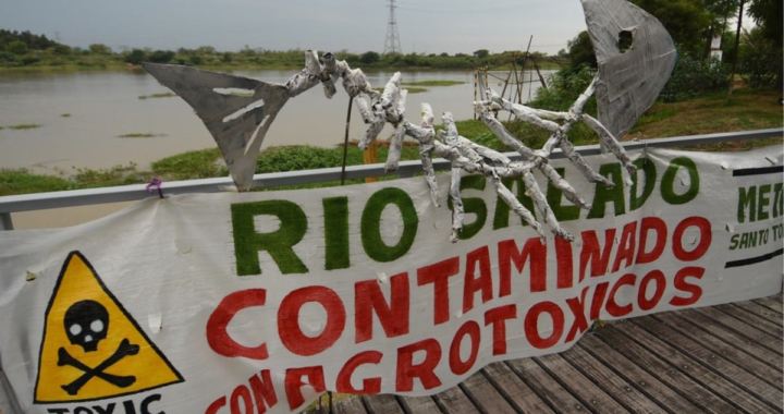 SENADO SANTAFESINO PIDE MEDIDAS POR CONTAMINACIÓN EN EL RÍO SALADO