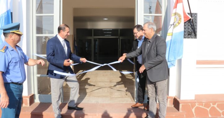 LA PROVINCIA INAUGURÓ EN RECREO UNA NUEVA SEDE DE LA ESCUELA DEL SERVICIO PENITENCIARIO