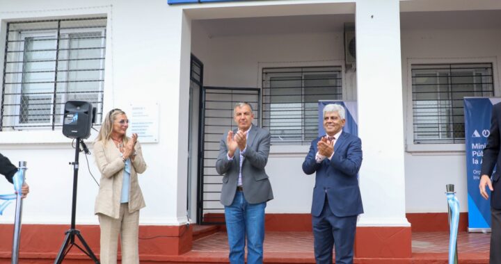 LA PROVINCIA PARTICIPÓ DE LA INAUGURACIÓN DEL LABORATORIO QUÍMICO FORENSE DEL ORGANISMO DE INVESTIGACIONES DEL MPA