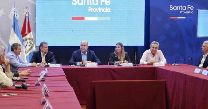 PEROTTI PRESENTÓ LA CANDIDATURA DE LA PROVINCIA DE SANTA FE PARA SER SEDE DE LOS XIII JUEGOS SURAMERICANOS 2026