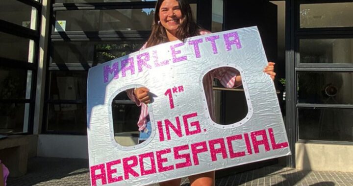 VALENTINA MARLETTA, LA PRIMERA INGENIERA AEROESPACIAL DEL PAÍS