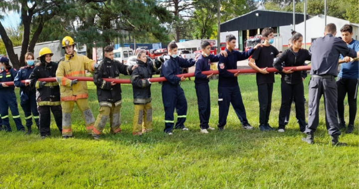 ASPIRANTES A BOMBEROS DE LA COSTA  PARTICIPAN DEL 5TO ENCUENTRO DE CADETES EN PILAR