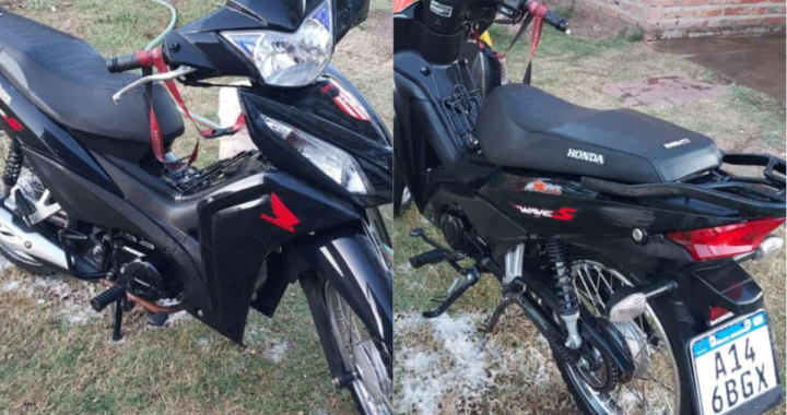 PIDEN AYUDA PARA ENCONTRAR MOTO ROBADA EN SANTA ROSA DE CALCHINES 