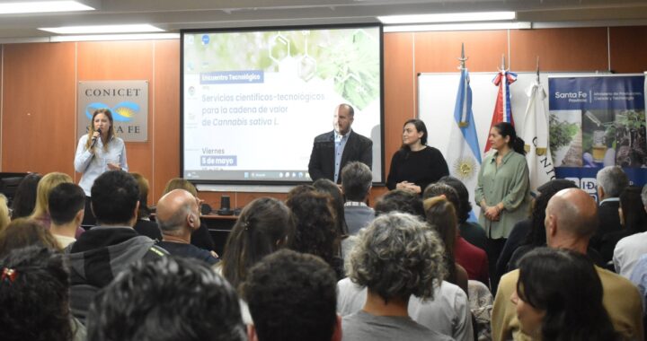 LA PROVINCIA REALIZÓ EL PRIMER ENCUENTRO TECNOLÓGICO “SERVICIOS CIENTÍFICOS – TECNOLÓGICOS PARA LA CADENA DE VALOR DE CANNABIS SATIVA L”