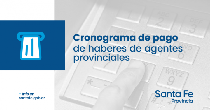 LA PROVINCIA DIO A CONOCER EL CRONOGRAMA DE PAGOS DE LA PRIMERA CUOTA DEL AGUINALDO