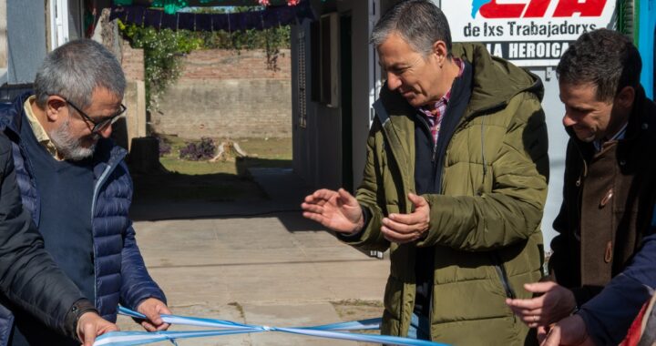 LA PROVINCIA INAUGURÓ UN NUEVO CENTRO DE ATENCIÓN A LA NIÑEZ EN LAGUNA PAIVA