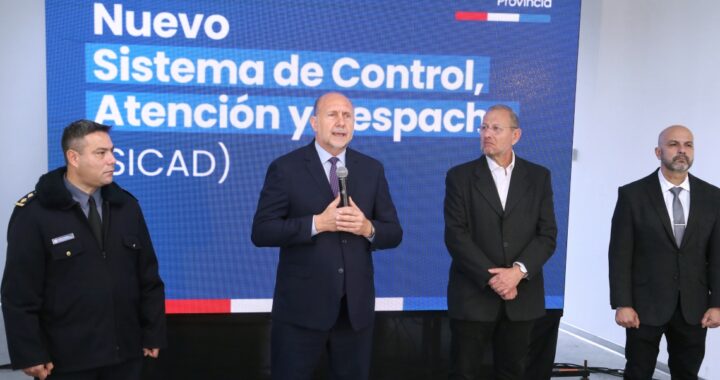 PEROTTI ENCABEZÓ LA PRESENTACIÓN DEL NUEVO SISTEMA DE CONTROL, ATENCIÓN Y DESPACHO DEL 911 EN ROSARIO