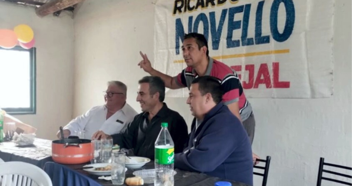 CACHI MARTINEZ Y FEDERICO REUTEMANN EN SAN JOSÉ DE RINCÓN EN APOYO A NOVELLO