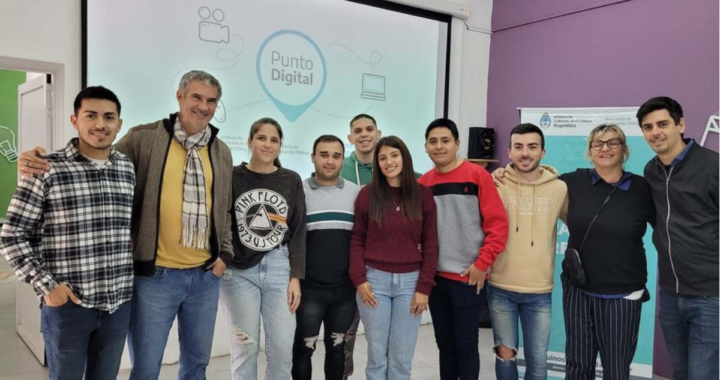 LA COMUNA DE SANTA ROSA DE CALCHINES PRESENTÓ LA RENOVACIÓN DEL MULTIESPACIO PUNTO DIGITAL