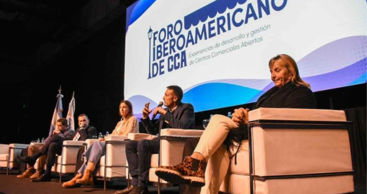 LA PRESIDENTA COMUNAL DE SANTA ROSA PARTICIPÓ EN EL FORO IBEROAMERICANO DE CENTROS COMERCIALES A CIELO ABIERTO EN ROSARIO