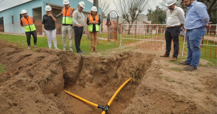 OBRA HISTÓRICA: COMENZARON LOS TRABAJOS PARA ABASTECER DE GAS NATURAL A HELVECIA