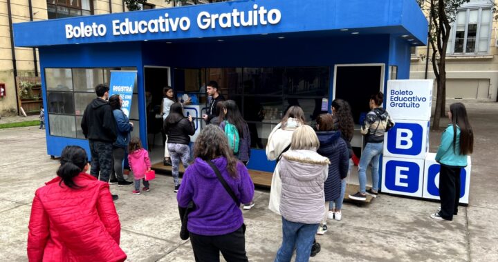 DESDE EL LUNES 31 DE JULIO SE REANUDA EL USO DEL BOLETO EDUCATIVO GRATUITO DE LA PROVINCIA