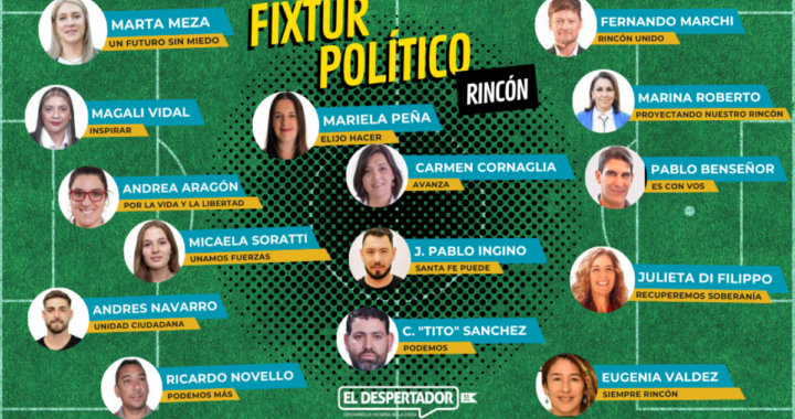 15 LISTAS COMPITEN EN  RINCÓN POR UN LUGAR EN LA FINAL: ¿CÓMO ES EL FIXTURE POLÍTICO PARA LLEGAR A UNA BANCA DEL  CONCEJO?