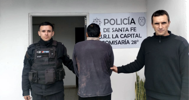 ROBÓ UNA CASA EN COLASTINÉ NORTE Y LO DETUVIERON: EL LADRÓN GOZABA DE SALIDAS TRANSITORIAS Y TENÍA PEDIDO DE CAPTURA