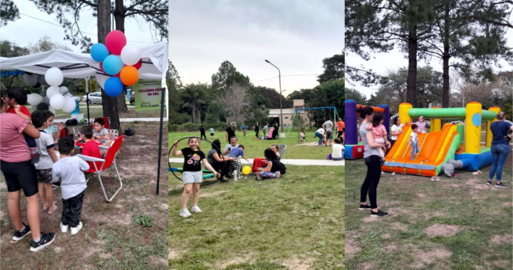 LA PLAZA BELGRANO DE ARROYO LEYES VIVIÓ UNA TARDE LLENA DE DIVERSIÓN Y ALEGRÍA EN COMUNIDAD