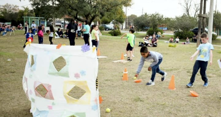 SE VIENE LA KERMES: JORNADA RECREATIVA EN EL POLIDEPORTIVO COMUNAL