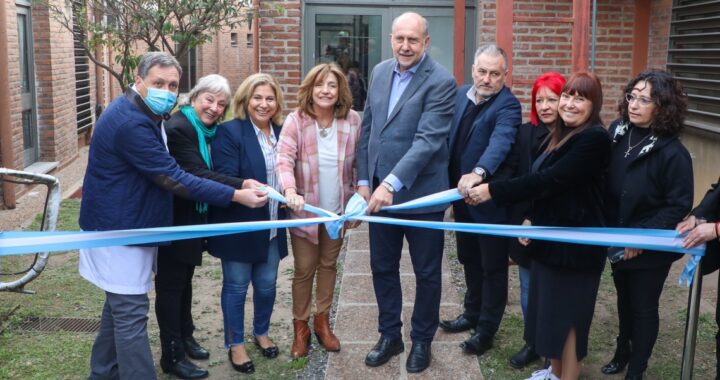 PEROTTI PRESENTÓ EL NUEVO RESONADOR E INAUGURÓ EL ÁREA DE SIMULACIÓN DEL HOSPITAL DE NIÑOS «ORLANDO ALASSIA»