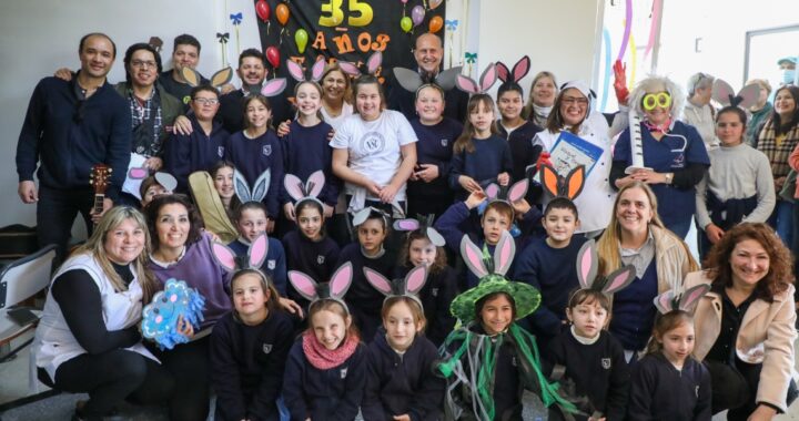 EL GOBERNADOR PARTICIPÓ DEL ACTO POR EL 35° ANIVERSARIO DE LA ESCUELA DEL HOSPITAL DE NIÑOS “ORLANDO ALASSIA” DE LA CIUDAD DE SANTA FE