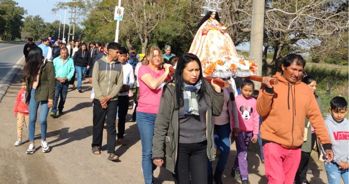 VENERACIÓN Y CELEBRACIÓN: PROCESIÓN Y MISA EN HONOR A NUESTRA SEÑORA DE CHAGUAYA