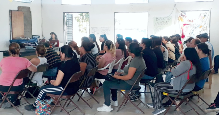 COMENZÓ CON GRAN PARTICIPACIÓN  LA CAPACITACIÓN EN RCP Y GESTIÓN DE RIESGOS PARA LA COMUNIDAD EN RINCÓN